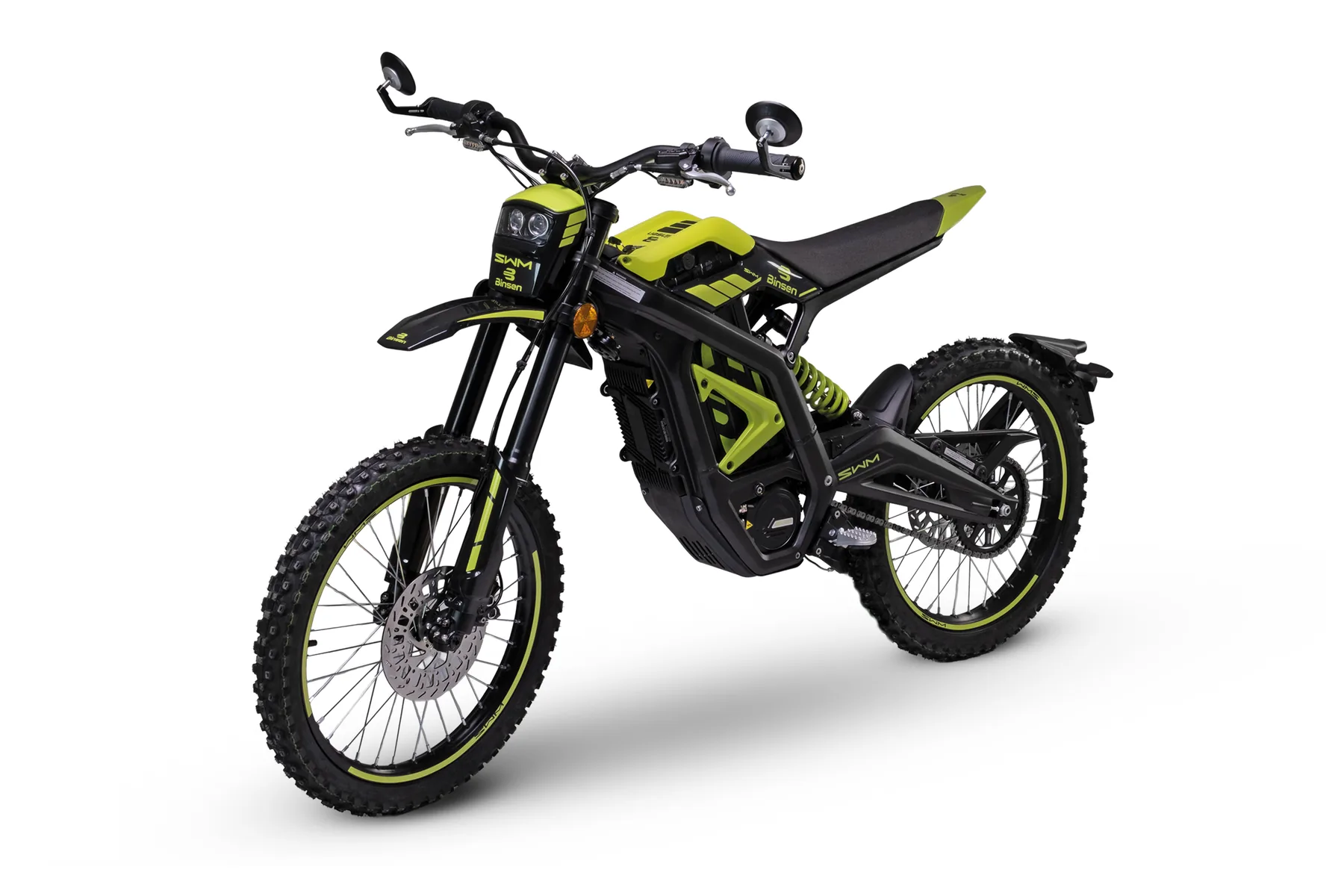 SWM Binsen Pro — Černá / Limetková