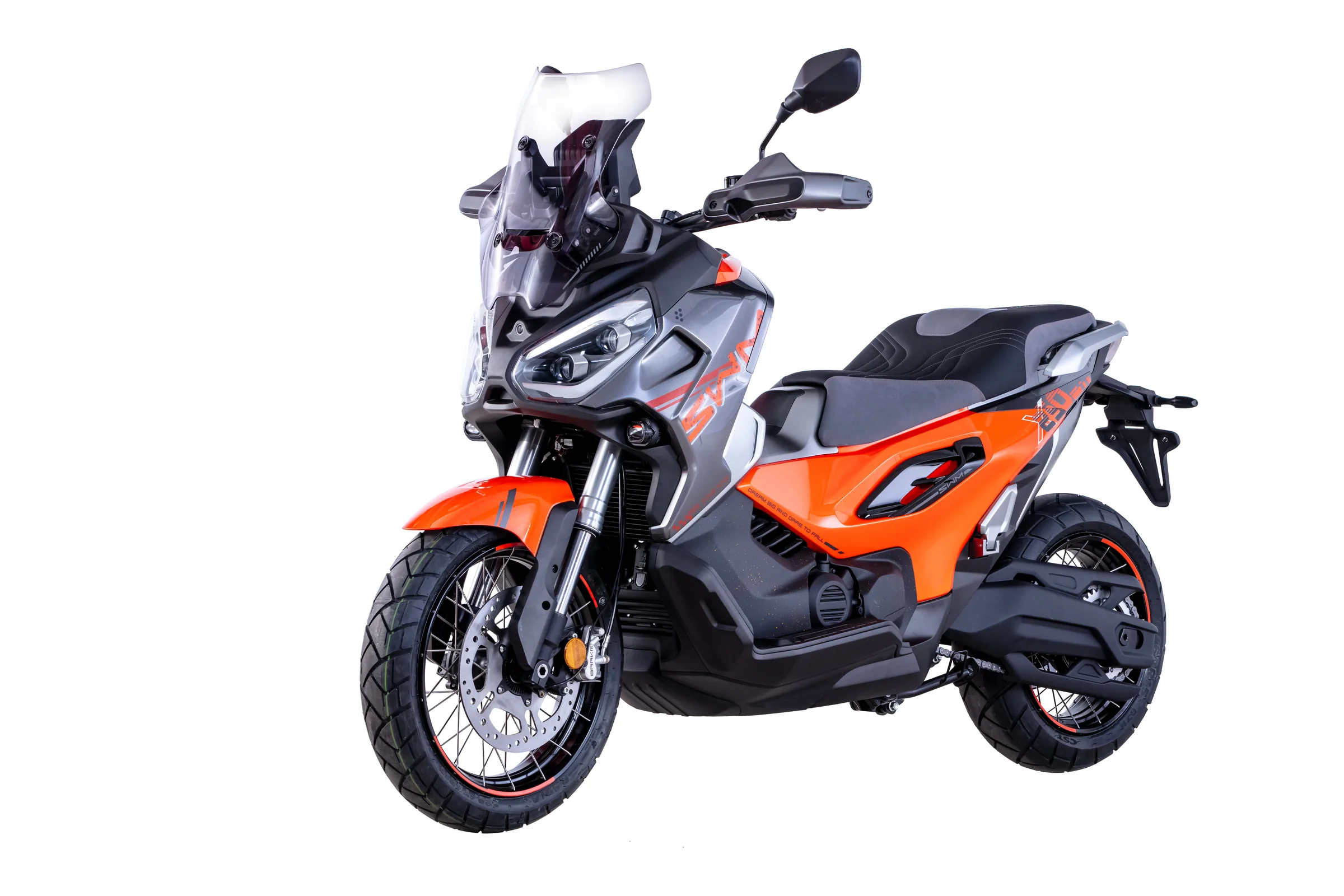 SWM Concept Scooter 250 X — Oranžová / Šedá