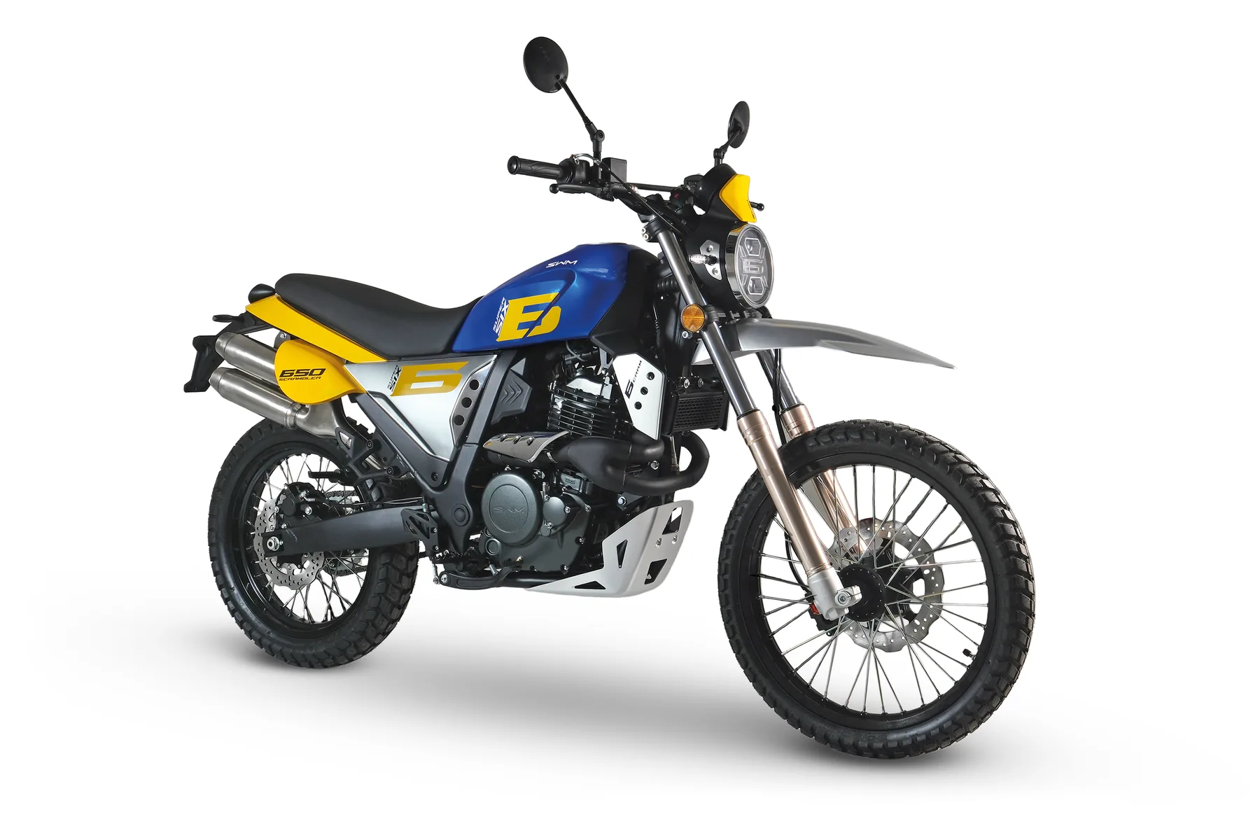 SWM Super Six 650 — Modrá
